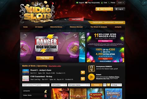videoslots online casino